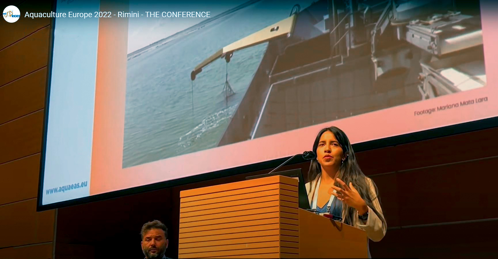 Geonardo opened the Aquaculture Europe Conference with the first Plenary Session 